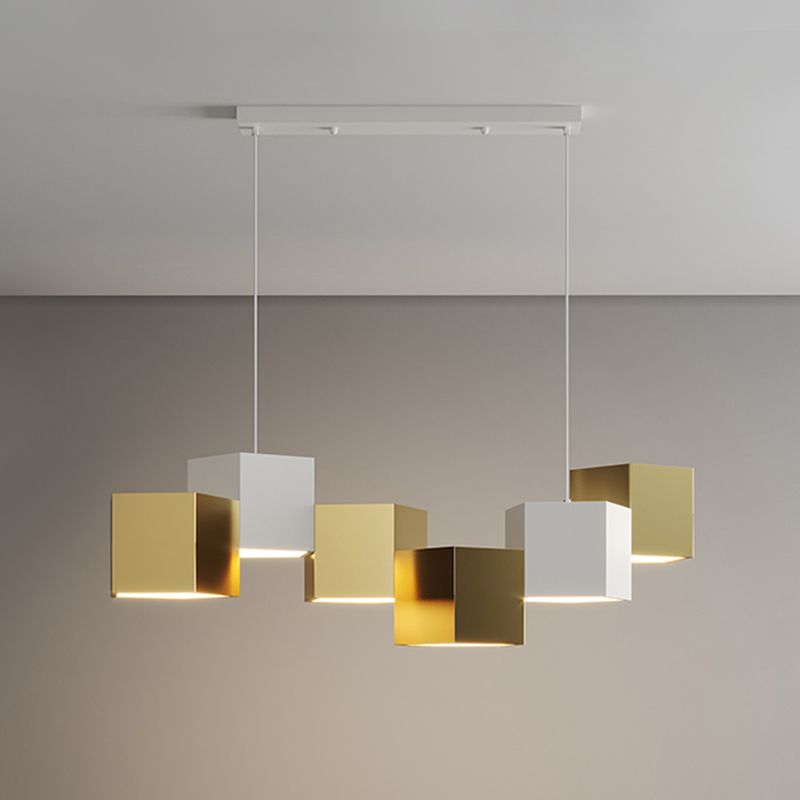 Geometría de estilo moderno Shape Lights Island Lights 6 Light Island Lighting