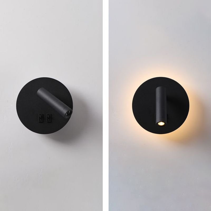 Moderner Stil Geometrischer Schatten 2 Leichter Wandleuchten Metall Wandhalterung Leuchte