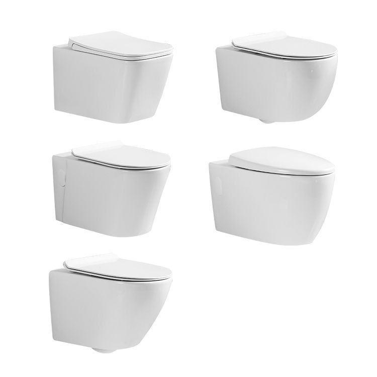 Wall Mount Flush Toilet Single Flush Modern One-Piece Toilet Urine Toilet