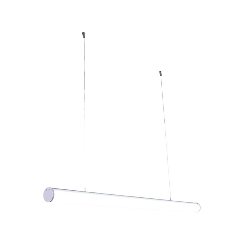 Aluminio Island Lightsides de lámpara de colgante de restaurante LED de cilindro de 1 cilindro de 1 luces