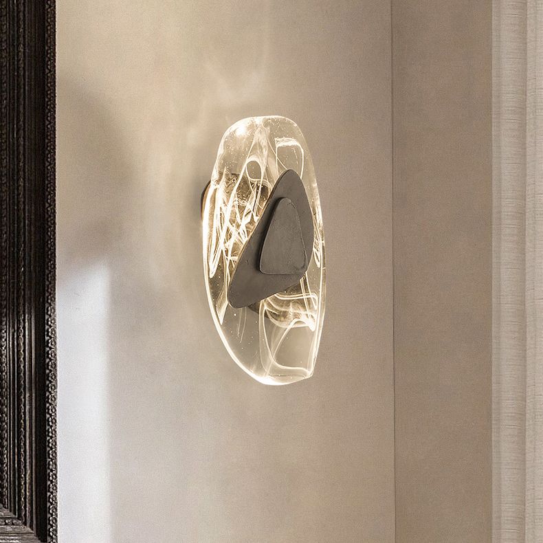 Modern Luxury Style Irregularly Shaped Wall Sconce Crystal Sconce Wall Light