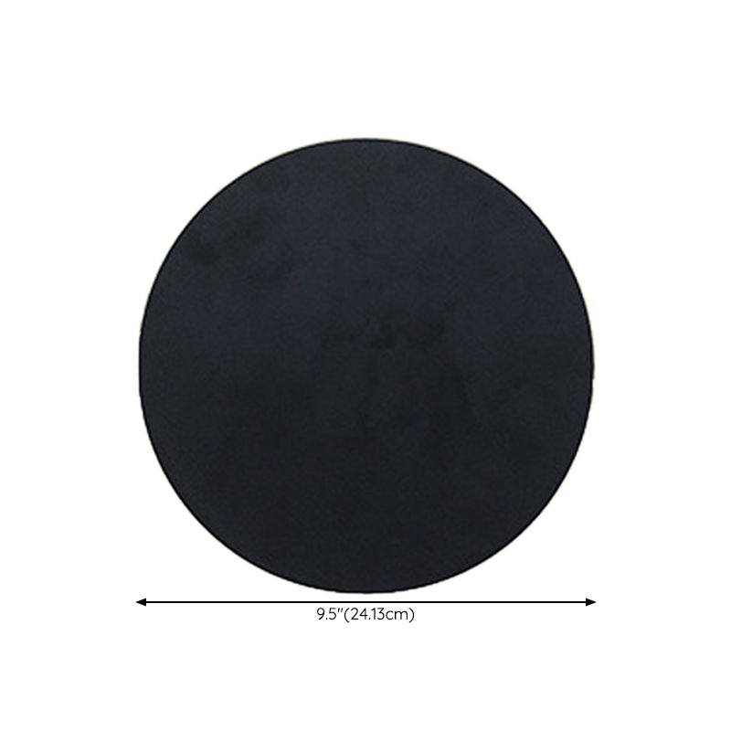 Simplicity Geometric Wall Sconce Metal 1 Light Wall Lighting Idea in Black