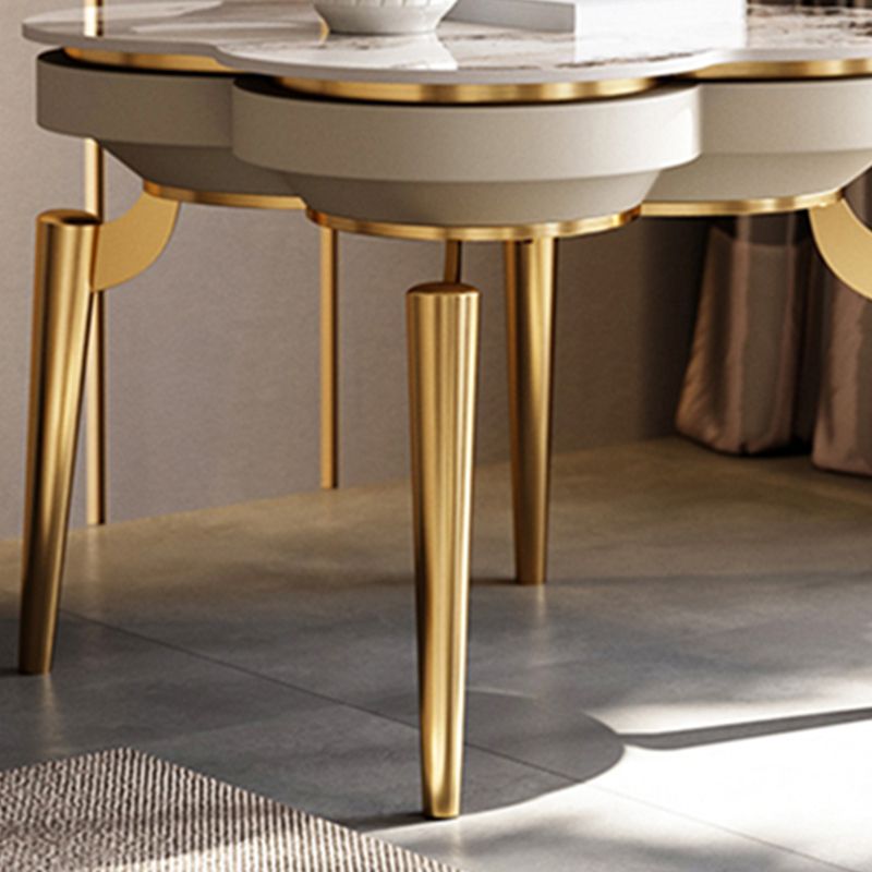 19.7inch Tall Side Table 4 Legs Base Type Slate  Nesting Tables