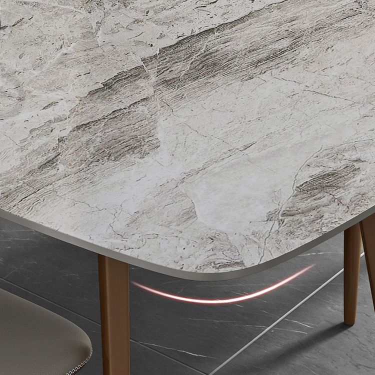 Glam 1/2/5/7 Pieces Dining Set Rectangular Dining Room Table