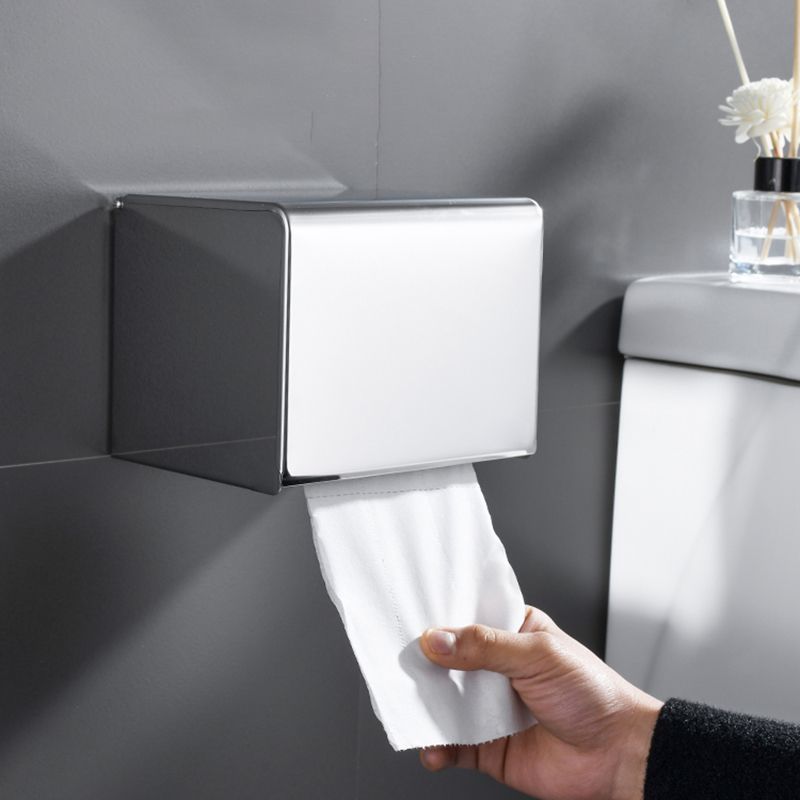 Contemporary Metal Bathroom Accessory As Individual Or As a Set with Paper Holder