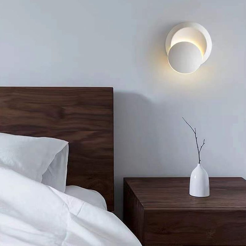 Plastic Sconce Light Modern Style Wall Sconce Lighting for Living Room