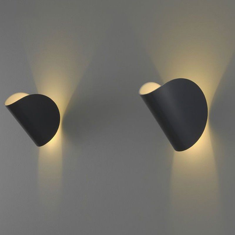 Nordic Style Metal Wall Light Colorful 6.5" High Wall Sconce for Living Room