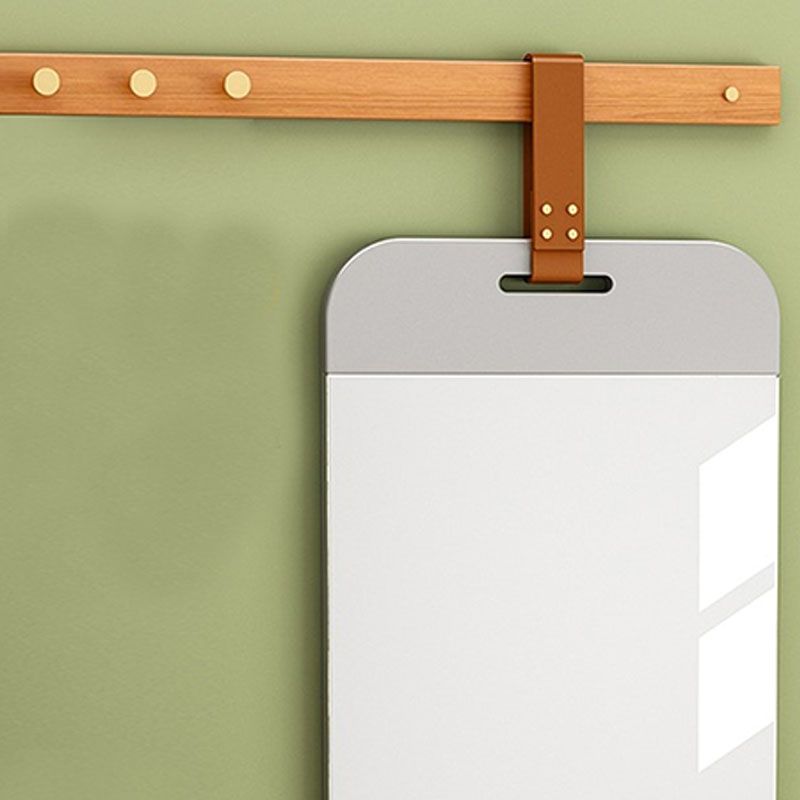 Wall-Mounted Hall Stand with Mirror Included Hall Tree for Living Room