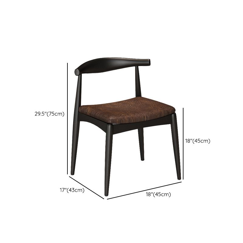 Fixed Industrial Dining Set 1/3/5 Pcs Brown Solid Wood Furniture for Home