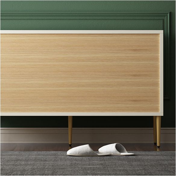 16 " D Storage Chest Dresser Modern Style Storage Chest in White and Green