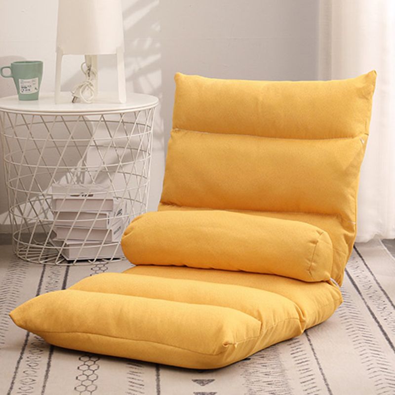 Fabric Slipper Convertible Chair 39.3" L x 21.6" W x 21.6" H Chair for Bedroom