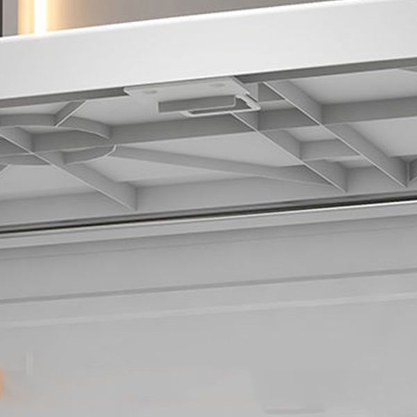 Hinged Wardrobe Cabinet with Garment Rod Modern Plastic Wardrobe Armoire