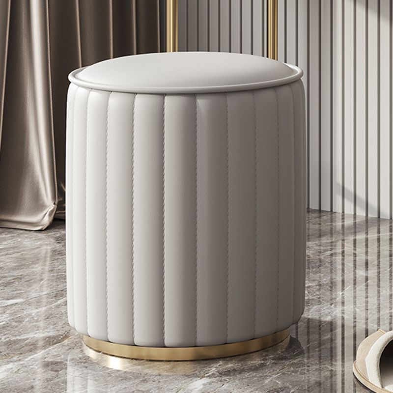 Glam Glass Top Vanity Makeup Table Stool Set with Storage Drawers