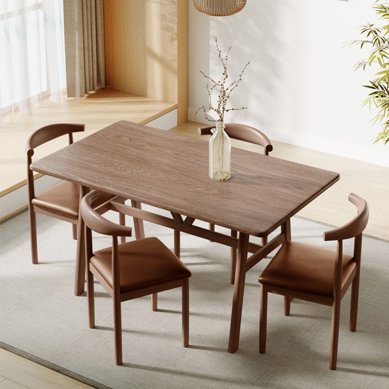 Rectangle Dining Table Medium Density Fiberboard Table for Dining Room