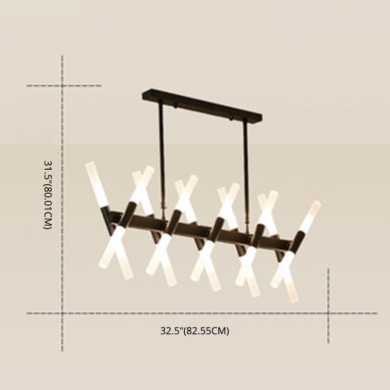 Luce a ciondolo a LED ACRILICA LED ISLANDE IN MODERNO CREATIVO CHE CREATIVO LIGHIO DI IRRO PER LA PAGA