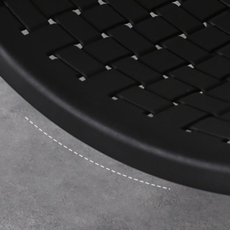 Nordic Style Arm Side Chairs Windsor Back Side Chair with Plastic Legs for Kitchen