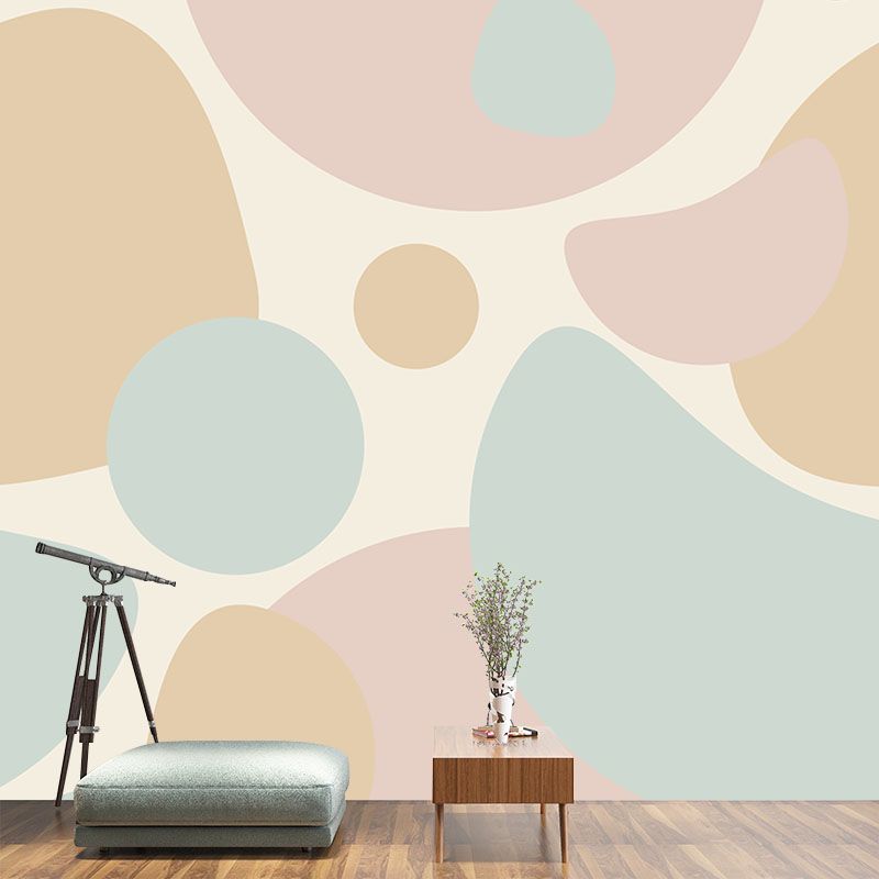 Abstract Pattern Illustration Environment Friendly Mural Wallpaper Bedroom Wall Mural