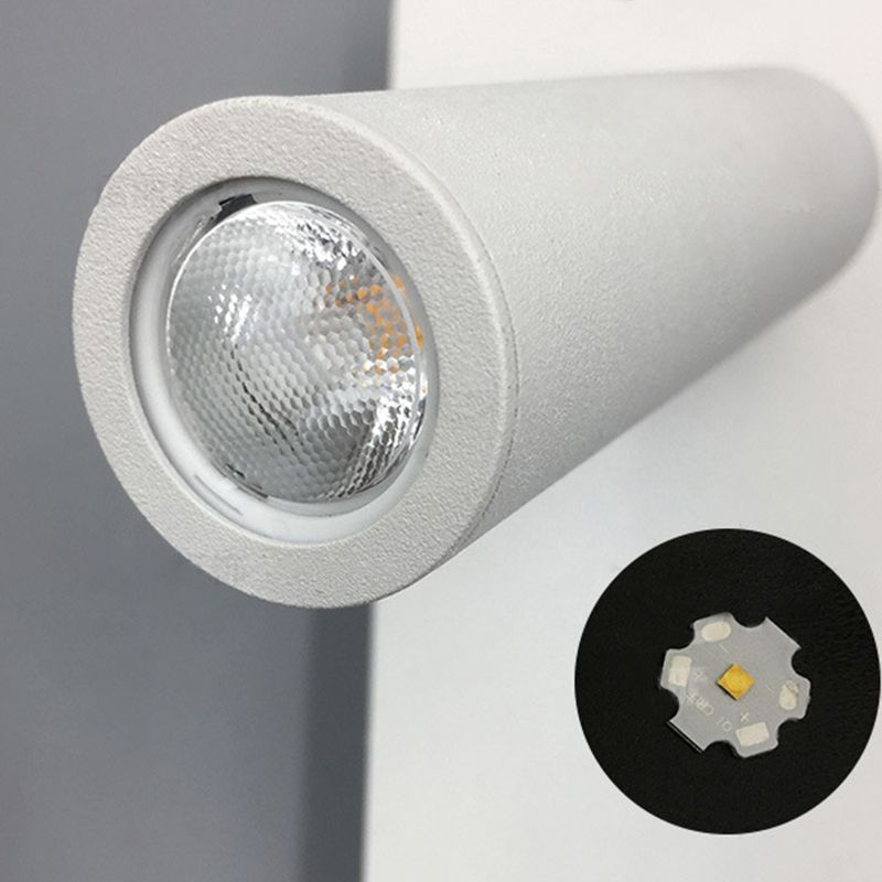 Moderna semplicità lettura da parete luce metallica da parete per un letto