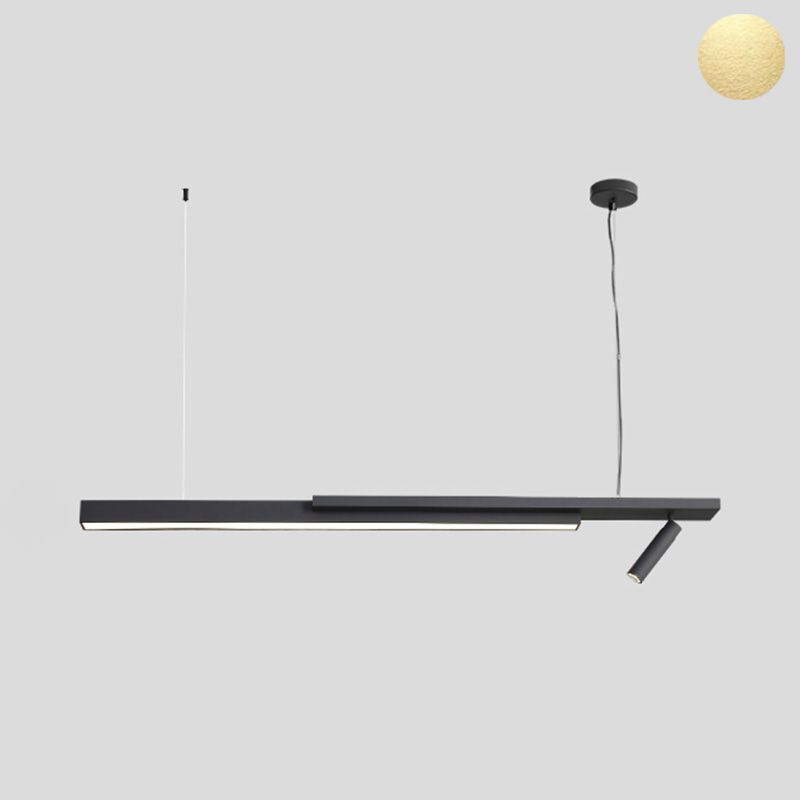 Linear Isola Lighting Isola Fissature Luci a sospensione da cucina contemporanea