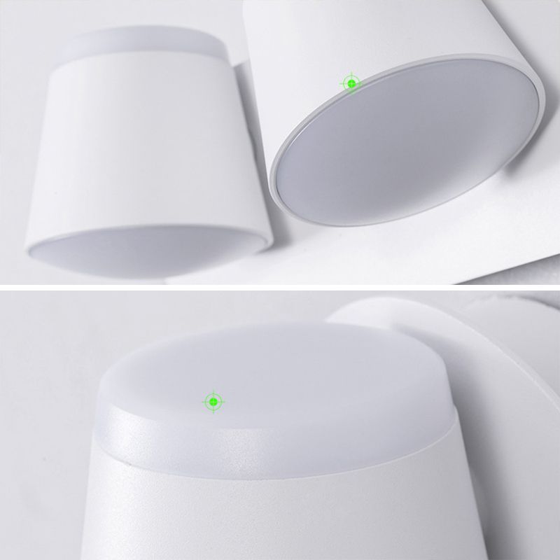 Modern Minimalist Style Cone Wall Lighting Fixtures Aluminum Wall Sconces for Living Room