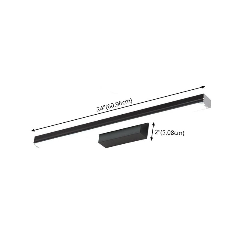 Modern LED Wall Sconce Smart Bathroom Light Mirror Light Indoor Dresser Light