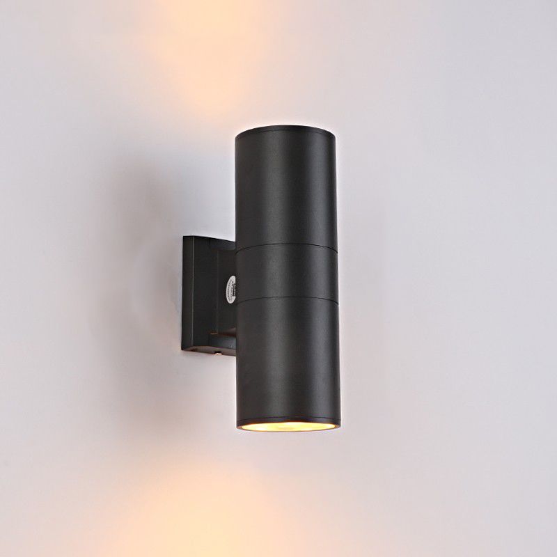 2 Lights Tube Wall Lights Modern Style Metal Wall Mounted Lamps