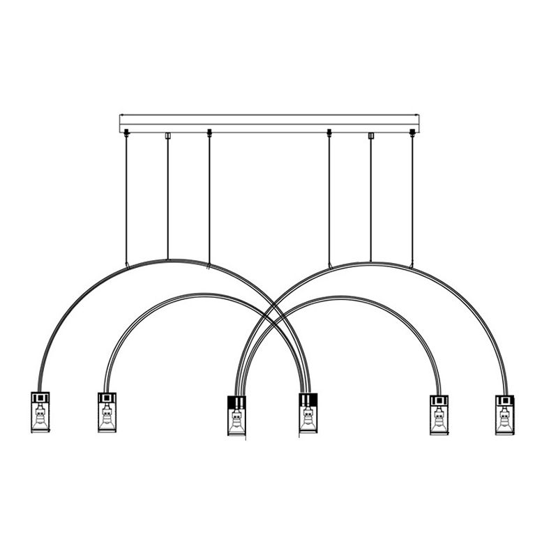 Modern Island Lights Multi Lights Down Light Dinning Room Island Pendant Lights