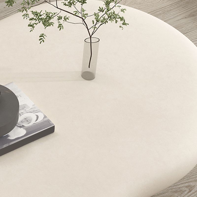 Wood Contemporary Coffee Table 4 Legs Single Coffee Cocktail Table