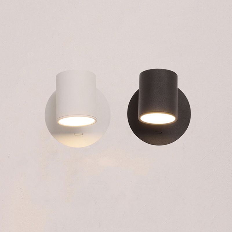 Acrylic Modern Reading Wall Sconce 1-Light Wall Mounted Lighting for Bedroom