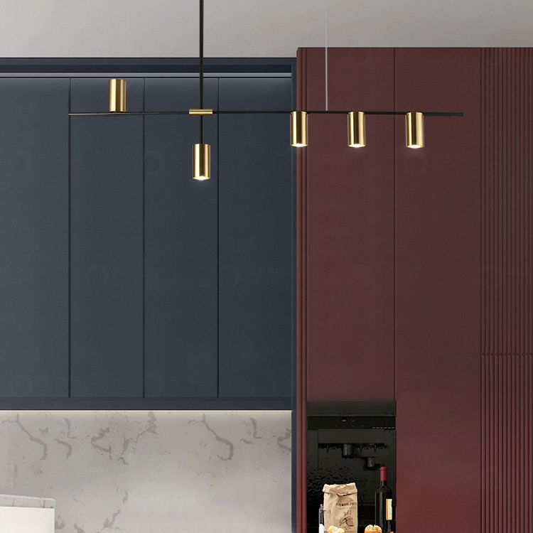 Lámpara de cocina de la mesa de comedor de estilo moderno lámpara colgante de cocina LED