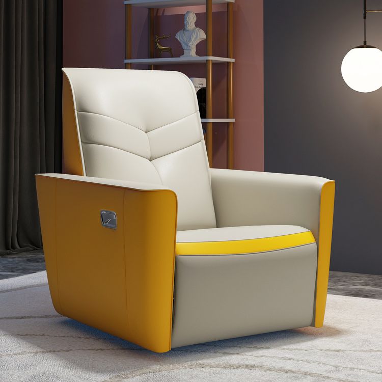 Leather Standard Recliner Modern Simple Home Single Recliner