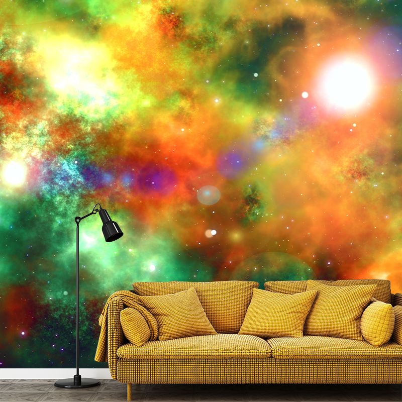 Decorative Photography Mural Wallpaper Starry Sky Indoor Wall Mural