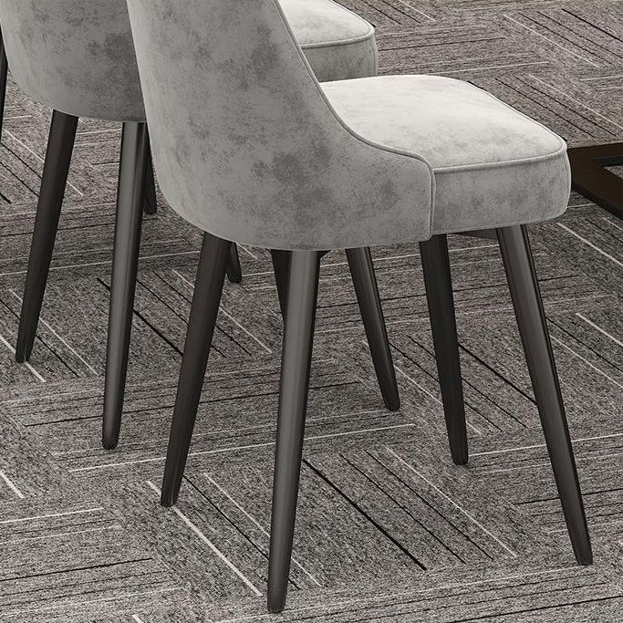 Modern 1/7 Pieces Dining Set Rectangle Stone Dining Table for Milk Tea Shop