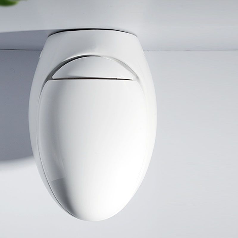 Modern Wall Mount Toilet Gravity Toilet Bowl with Slow Close Seat for Washroom