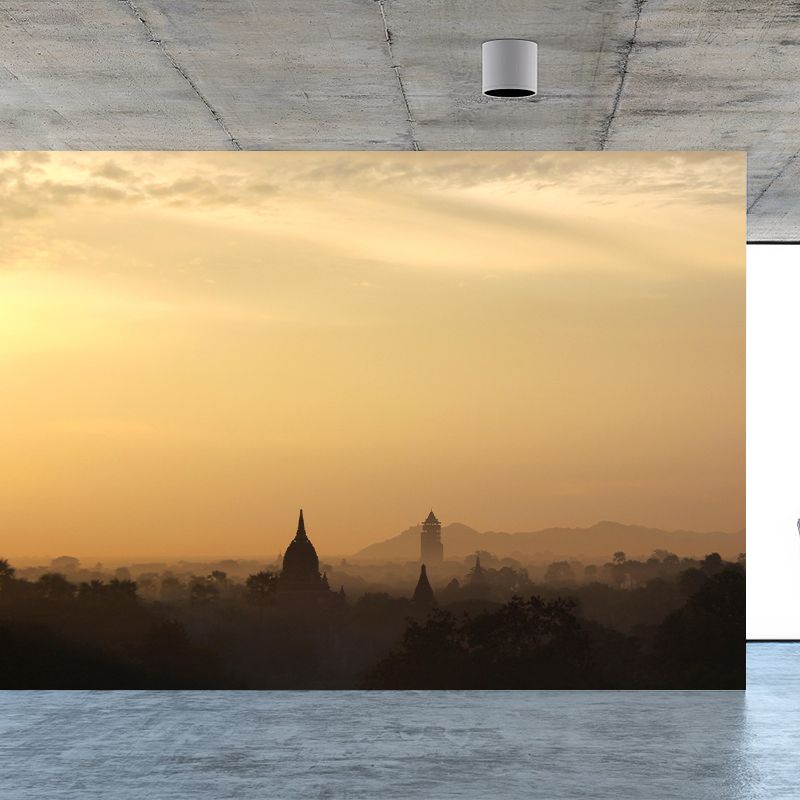 Modern Stain Resistant Wall Mural Sky Photography Living Room Wall Mural