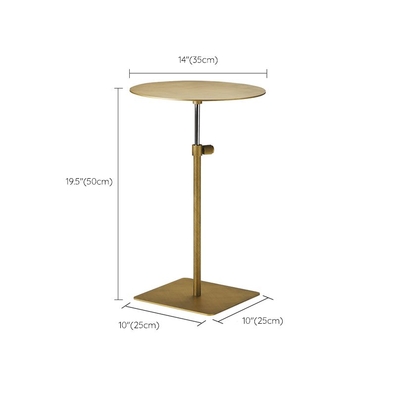 Stainless Steel Pedestal Cocktail Table Round/ Square Top Coffee Table