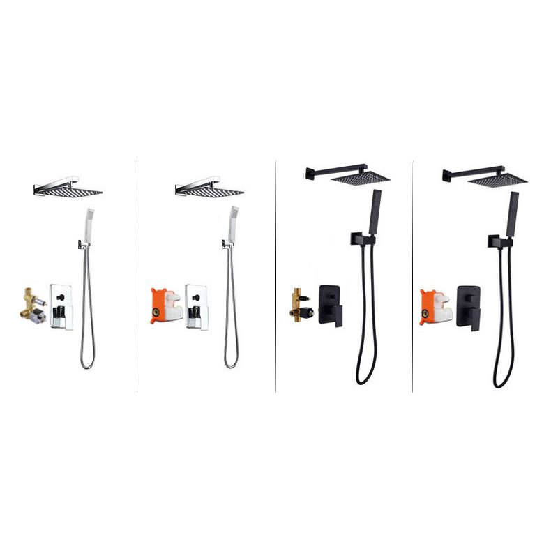 Modern Style Shower System Ceiling Mounted Spot Resist Handle Lever Shower System
