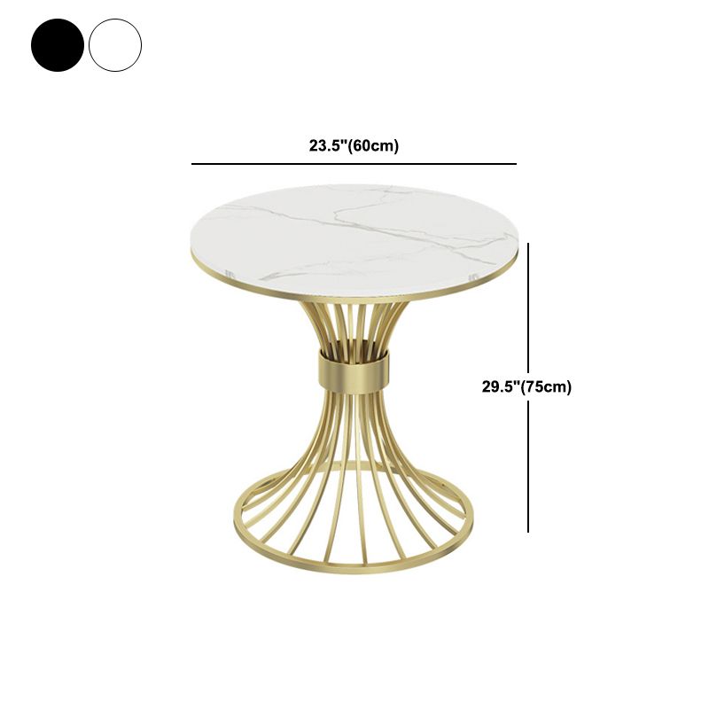 Glam Sintered Stone Dining Table Set 1/2/3/4/5 Pieces Dining Set for Home Use