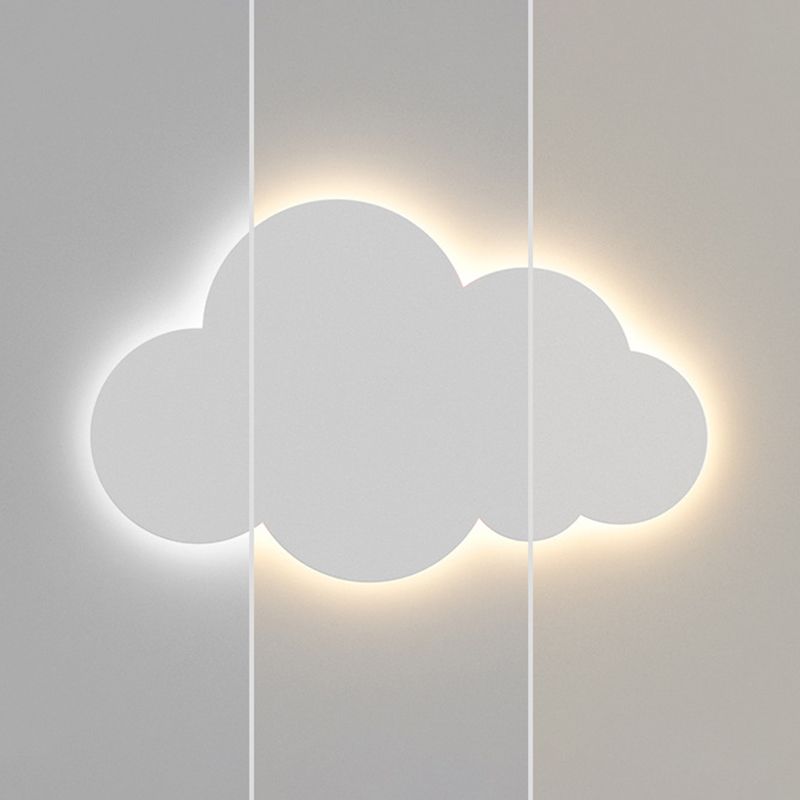 Modern LED Wall Mount Light 1-Light Wall Sconce Light with Acrylic Shade for Bedroom