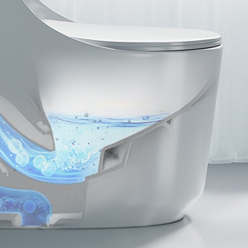 Modern 1-Piece Toilet Bowl Floor Mounted White Urine Toilet for Bathroom