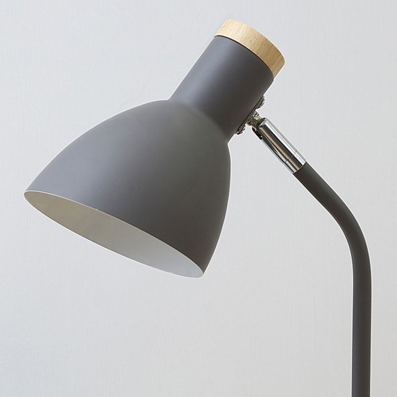 Table de forme de dôme lampe macaron Simplicité Style Metal Bedroom Table Light pour chambre