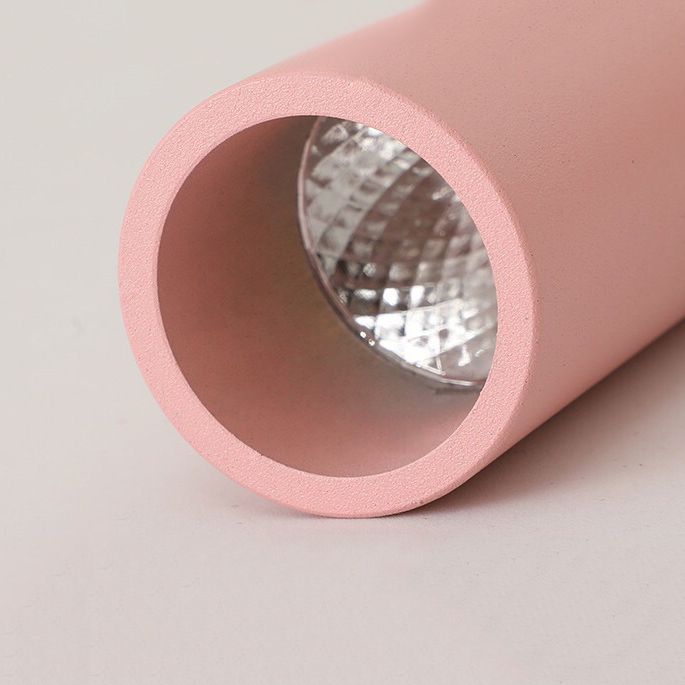 Nordic LED Ceiling Lamp Macaron Flush Mount Light Fixture for Corridor