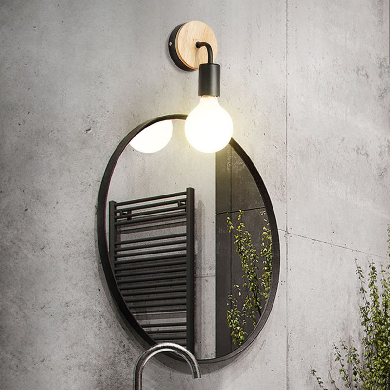 Lampade a parete per lampadina nuda Lampade a parete Ultra-Modern Wall Sconce Lighting per camera da letto