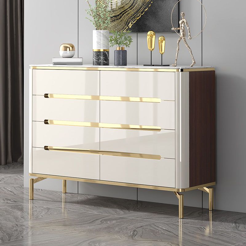 15.75-inch Width Storage Chest Stone Top Storage Chest Dresser for Bedroom