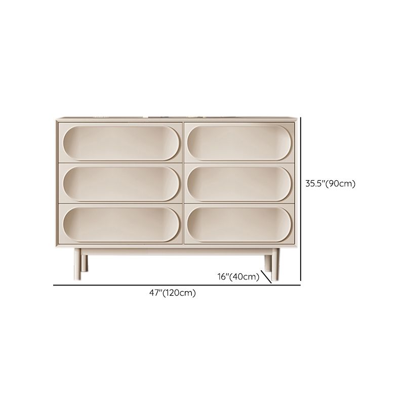 Wooden Storage Chest Dresser Contemporary Dresser with Drawers
