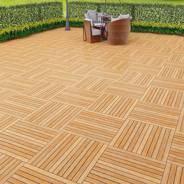 Outdoor Flooring Tiles 23.6" × 23.6" Flooring Tiles with Slip Resistant