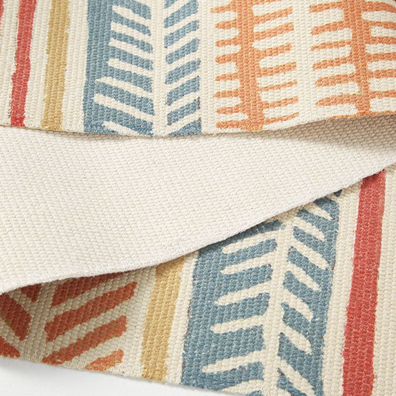 Unusual Bohemia Rug Multi Colored Flower Rug Pet Friendly Machine Washable Carpet for Room