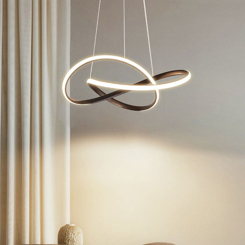 Candelera de lámpara lineal nórdica 1 Costilla LED de LED ligero para sala de estar