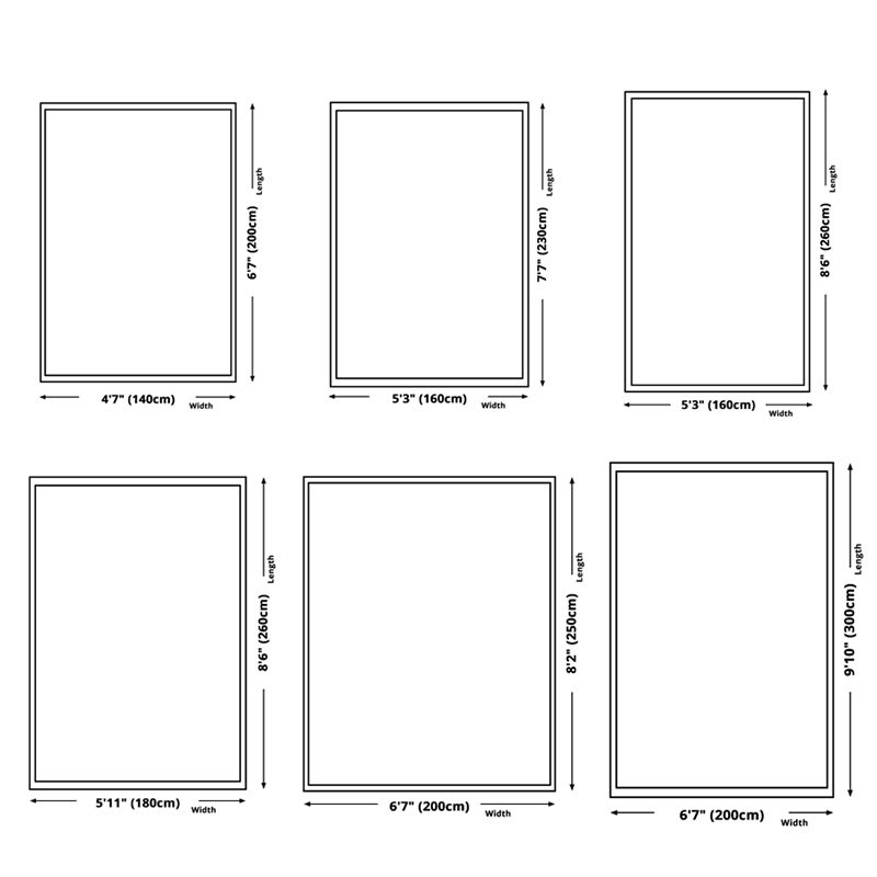 Minimalist Home Decoration Carpet Graphic Design Polyester Indoor Rug Non-Slip Backing Area Rug