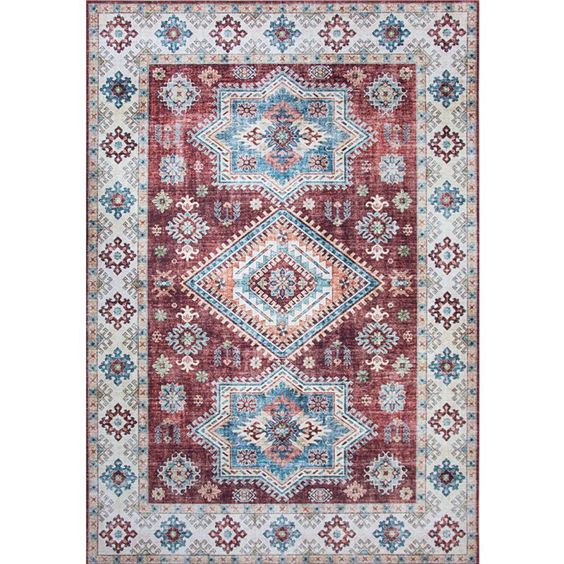 Tappeto multipla di fiore multiplo stampato a fiori multipli